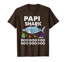 Load image into Gallery viewer, Papi Shark T-shirt Doo Doo Doo - Father's Day Gift Tee
