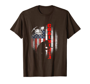 Coal Miner T-shirt, Coal Miner Flag 4th July T-shirt