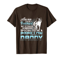Load image into Gallery viewer, Mens Papillon Daddy T-Shirt Father&#39;s Day Gift Papillon Lovers
