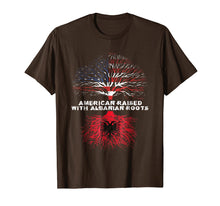 Load image into Gallery viewer, American Raised with Albanian Roots Albania T-Shirt
