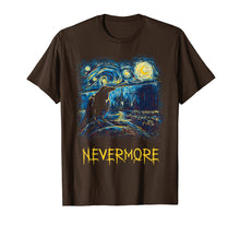 Load image into Gallery viewer, Edgar Allen Poe The Raven Nevermore Shirt
