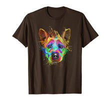 Load image into Gallery viewer, Splash Art Cattle Dog T-Shirt | Blue heeler Lover Gifts
