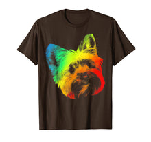 Load image into Gallery viewer, YORKIE-POO T-shirt - Colorful Rainbow T-shirt
