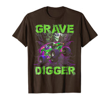 Load image into Gallery viewer, Grave Green Digger T-shirt Monster Truck Gift For Mens Kid
