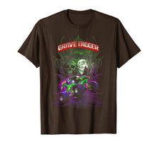 Load image into Gallery viewer, Grave Green Digger T-shirt Monster Truck Shirt Tee for men
