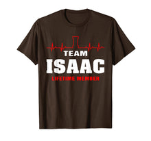 Load image into Gallery viewer, Team Isaac lifetime member shirt surname Isaac name T-Shirt
