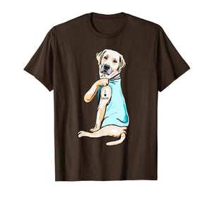I Love Mom Funny Labrador Tattooed T-Shirt-503739