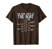 Load image into Gallery viewer, The Real Parts Of The Boat - Funny Rowing T Shirt

