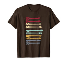 Load image into Gallery viewer, BASS PLAYER Vintage Retro Design Shirt - Bassist Gift Neck T-Shirt-2030677
