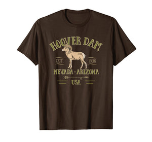 HOOVER DAM BIGHORN SHEEP Nevada Arizona souvenir gift T-Shirt-4147385
