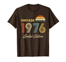 Load image into Gallery viewer, Vintage 1976 Made in 1976 43rd birthday 43 years old Gift T-Shirt
