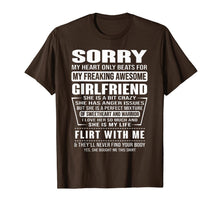 Load image into Gallery viewer, Sorry My Heart Only Beats for My Freaking Awesome Girlfriend T-Shirt-271491
