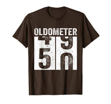 Load image into Gallery viewer, Oldometer 49-50 Tee 50th Birthday Funny Gift Men Women T-Shirt
