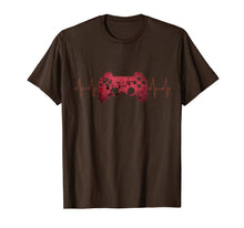 Load image into Gallery viewer, Gamer Heartbeat Video Games Gaming Gift Boys Teens T-Shirt-446098

