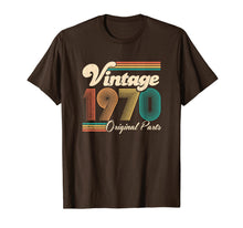 Load image into Gallery viewer, 50th Birthday Gift - Vintage 1970 - Retro Bday 50 Years Old T-Shirt-840780
