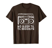 Load image into Gallery viewer, No Sleep Til Brooklyn old school boombox T-Shirt

