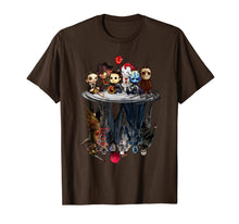 Load image into Gallery viewer, Horror Character Creepy Cute Halloween Shirt Gift T-Shirt T-Shirt
