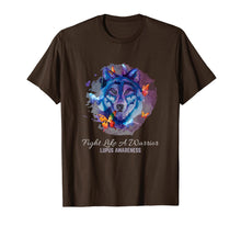 Load image into Gallery viewer, Lupus Awareness Support Warrior Fighter Purple Ribbon Gift T-Shirt-6024775
