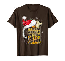 Load image into Gallery viewer, It's The Most Wonderful Time For A Beer Christmas T-Shirt
