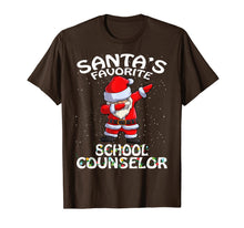 Load image into Gallery viewer, Santa's Favorite School Counselor Christmas T-Shirt-2274199
