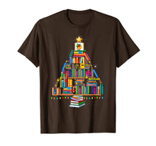 Load image into Gallery viewer, Merry Christmas Library Tree Gift For Book Lover Librarian T-Shirt

