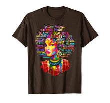Load image into Gallery viewer, Africa Afro Girl Black History Month Gift for Girls Women T-Shirt-138484
