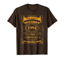 Load image into Gallery viewer, Legends Were Born In October 1994 Tshirt 25Th Birthday Gift T-Shirt

