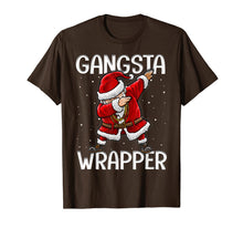 Load image into Gallery viewer, Gangsta Wrapper Funny Dabbing Santa Christmas Gift Men Kids T-Shirt
