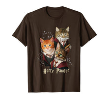 Load image into Gallery viewer, Potter Cats Cute Harry Pawter Kitten gift for Her T-Shirt-742317
