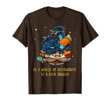 Load image into Gallery viewer, Funny Reading Gift Book Dragon Books Nerds - Dragon Lovers T-Shirt-383493
