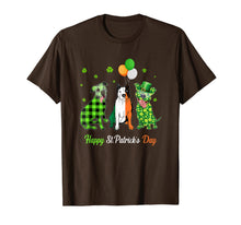 Load image into Gallery viewer, Irish Flag Three Pitbull Dogs Happy St. Patrick's Day Gift T-Shirt-525159
