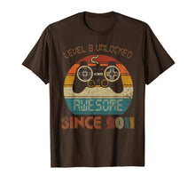 Load image into Gallery viewer, Video Game 8th Birthday Shirt Gamer Kids Youth 8 Years Old T-Shirt

