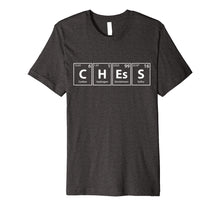Load image into Gallery viewer, Chess Periodic Table Elements Spelling T-Shirt
