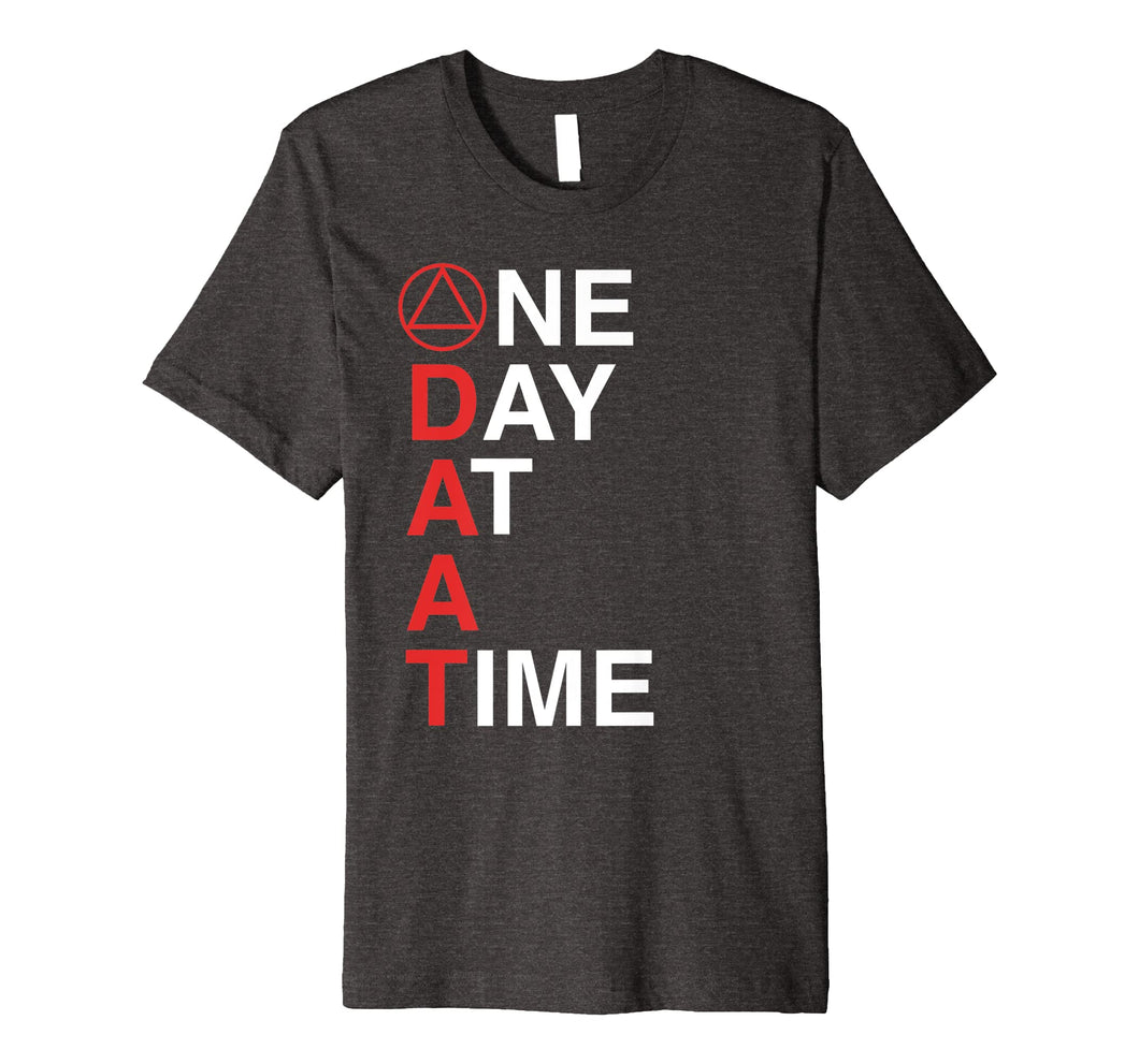 One Day At A Time AA Symbol Anonymous Gifts T Shirts NA AA