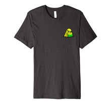 Load image into Gallery viewer, Pocket Bird' Range - Green &amp;Yellow Budgie Teeshirt
