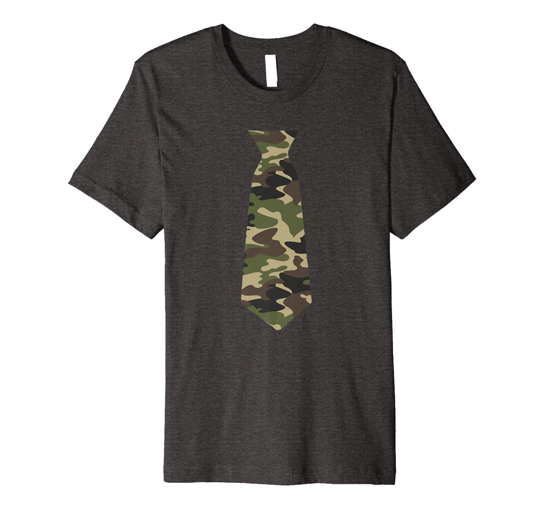 Formal shirt T shirt with tie on it