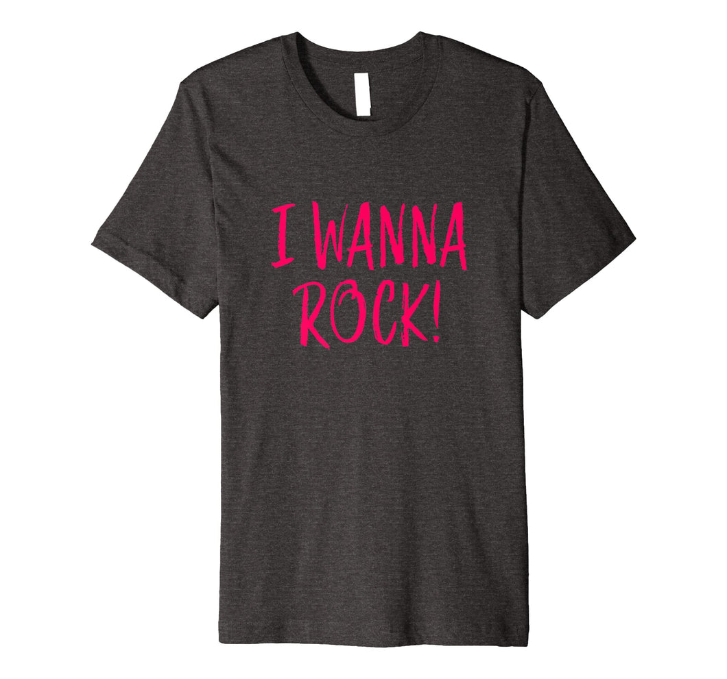 LyricLyfe PREMIUM T-SHIRT - I WANNA ROCK by Dee Snider