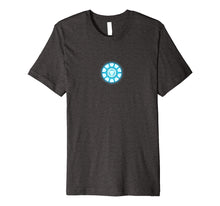 Load image into Gallery viewer, Arc Reactor Shirt, Energy Power Source Emblem Funny T-Shirt
