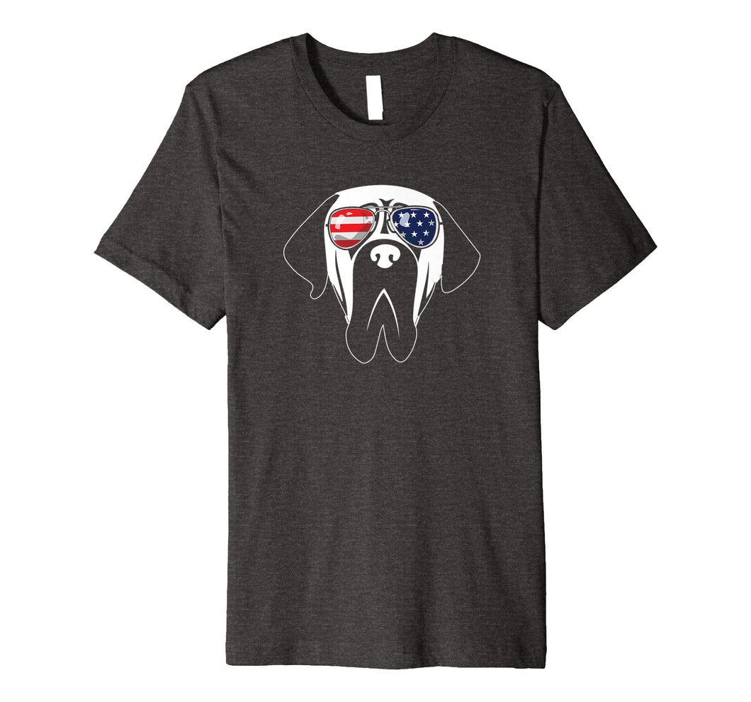 English Mastiff American Flag Shirt USA Patriotic Dog Gift