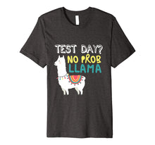 Load image into Gallery viewer, Test Day Teaching Funny Teacher Exam Testing T-shirt Llama
