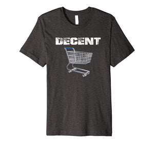 Decent t-shirt with shopping cart