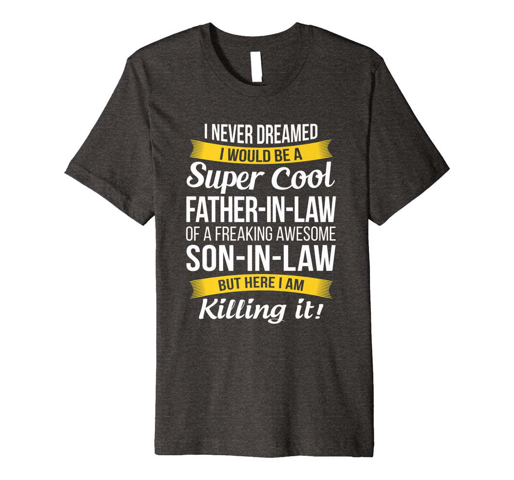 Mens Father in Law T-Shirt, Gift from Son in Law Fathers Day