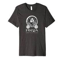 Load image into Gallery viewer, Nordic Viking Mythology Goddess Freyja Asatru Pagan Gift Premium T-Shirt
