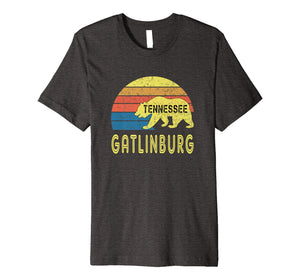 Gatlinburg Souvenir Shirt with a Vintage Style Bear Design