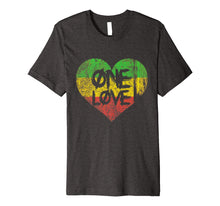 Load image into Gallery viewer, One Love One Heart Rastafari Peace T-Shirt
