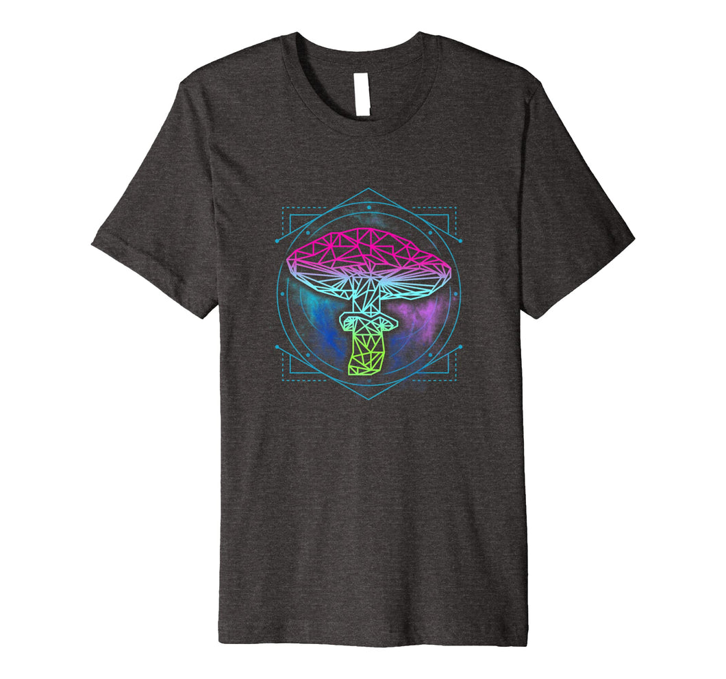 Trippy Sacred Geometry Mushroom Shirt