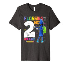 Load image into Gallery viewer, Funny Back to School 2nd Grade Flossing Crayon Shirt Kids
