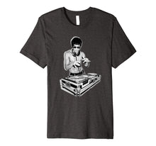 Load image into Gallery viewer, Bruce DJ Shirt for Vinyl Record or Kung Fu Lovers T-Shirt Premium T-Shirt
