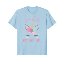 Load image into Gallery viewer, Cute Unicorn Mom Shirt, Mom of the Birthday Girl
