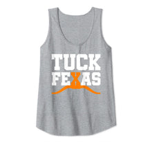 Load image into Gallery viewer, Tuck Fexas Horns Tank Top
